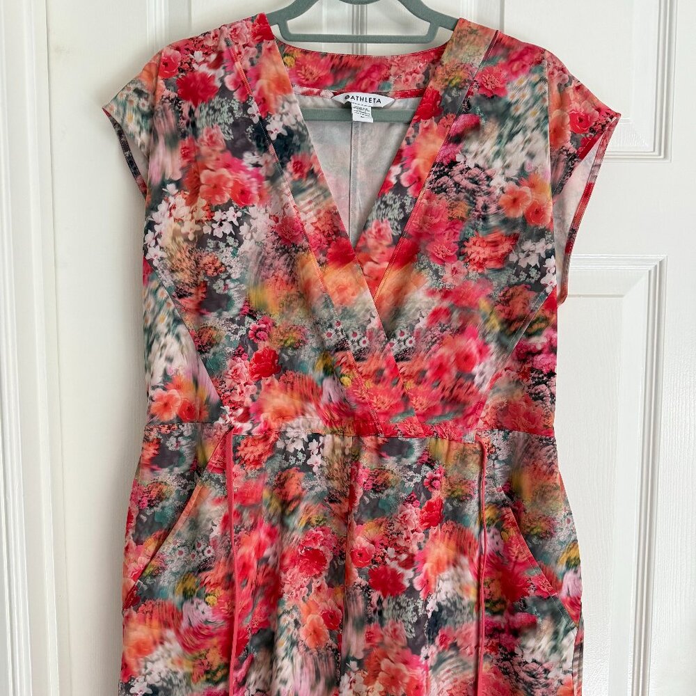 athleta marlow romper, size M, like new